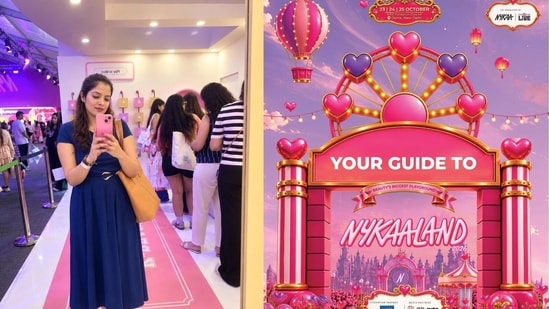 I went to Nykaaland in Delhi on October 25: Here’s how I did my makeup for a full day out