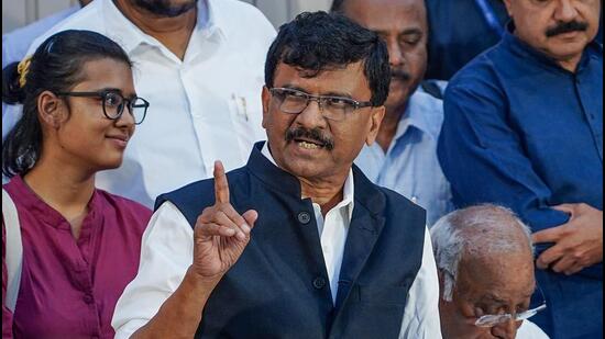 Shiv Sena (UBT) MP Sanjay Raut (ANI)