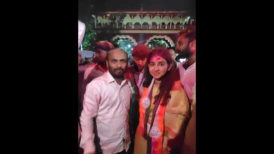 Speaking after her victory, Deshmukh-Jadhav identified unemployment, inflation and concerns over education as priorities for graduates. (HT)