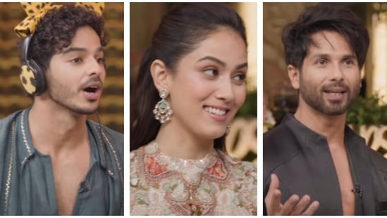 Ishan Khatter, Mira Rajput and Shahid Kapoor will feature in a Diwali-special episode for The Great Indian Kapil Show.