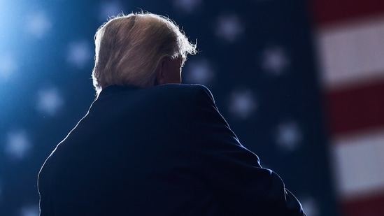 President Donald Trump speaks during a campaign rally at Clemson University's T. Ed Garrison Arena in Pendleton, S.C., Wednesday, Oct. 21, 2026. (AP Photo/Julia Demaree Nikhinson)
