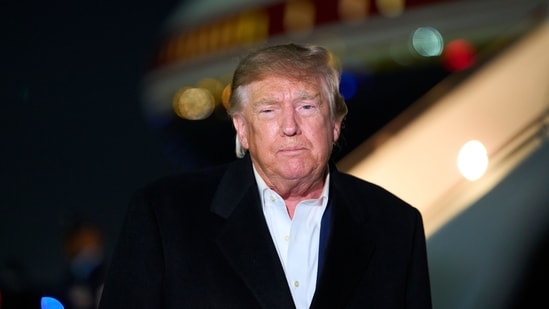 President Donald Trump said he would approve of Flávio Bolsonaro coming to the US. (AP Photo)