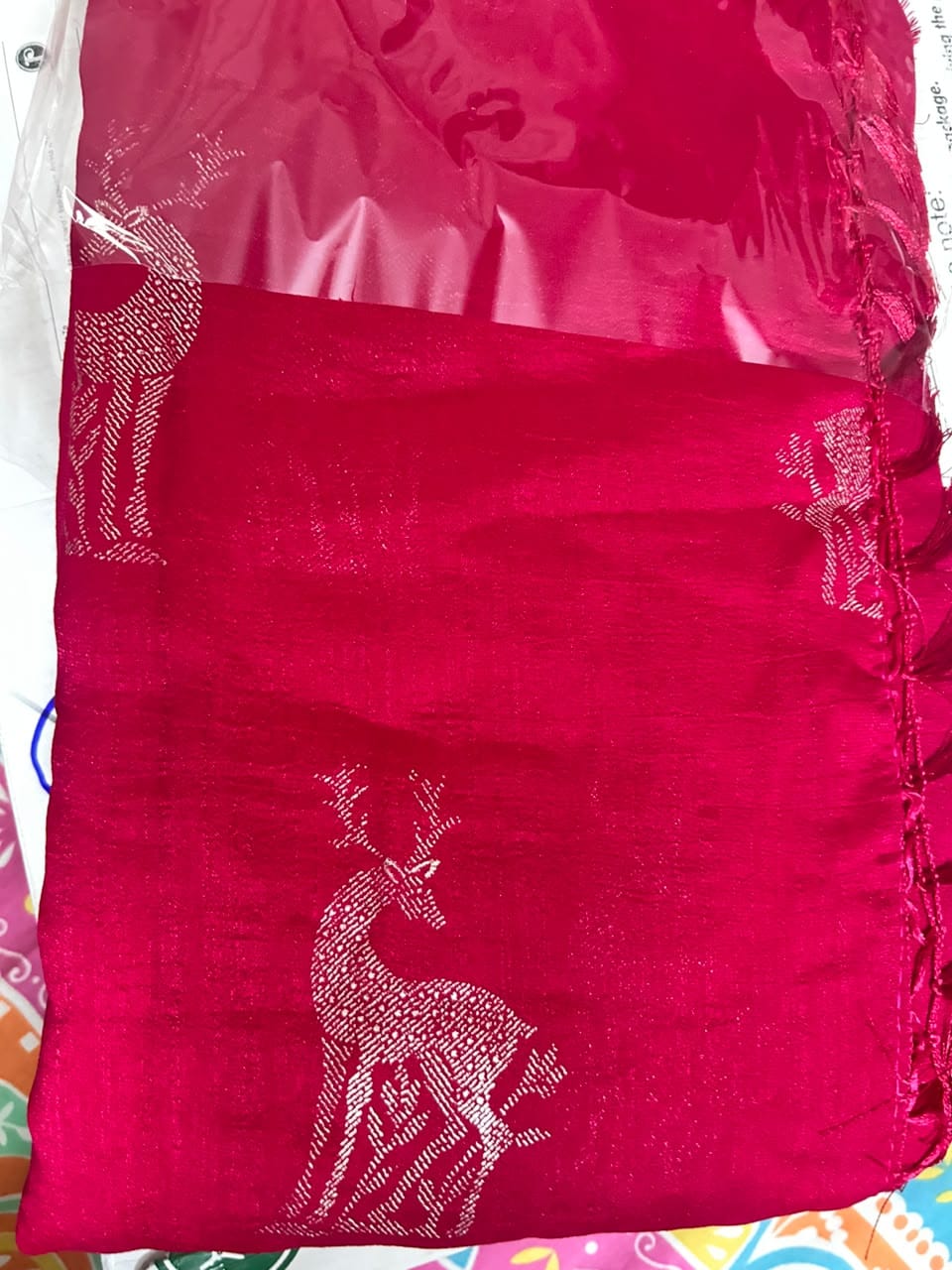 5. Dark Pink Chiffon: The vintage Bollywood dream 5. Dark Pink Chiffon: The vintage Bollywood dream