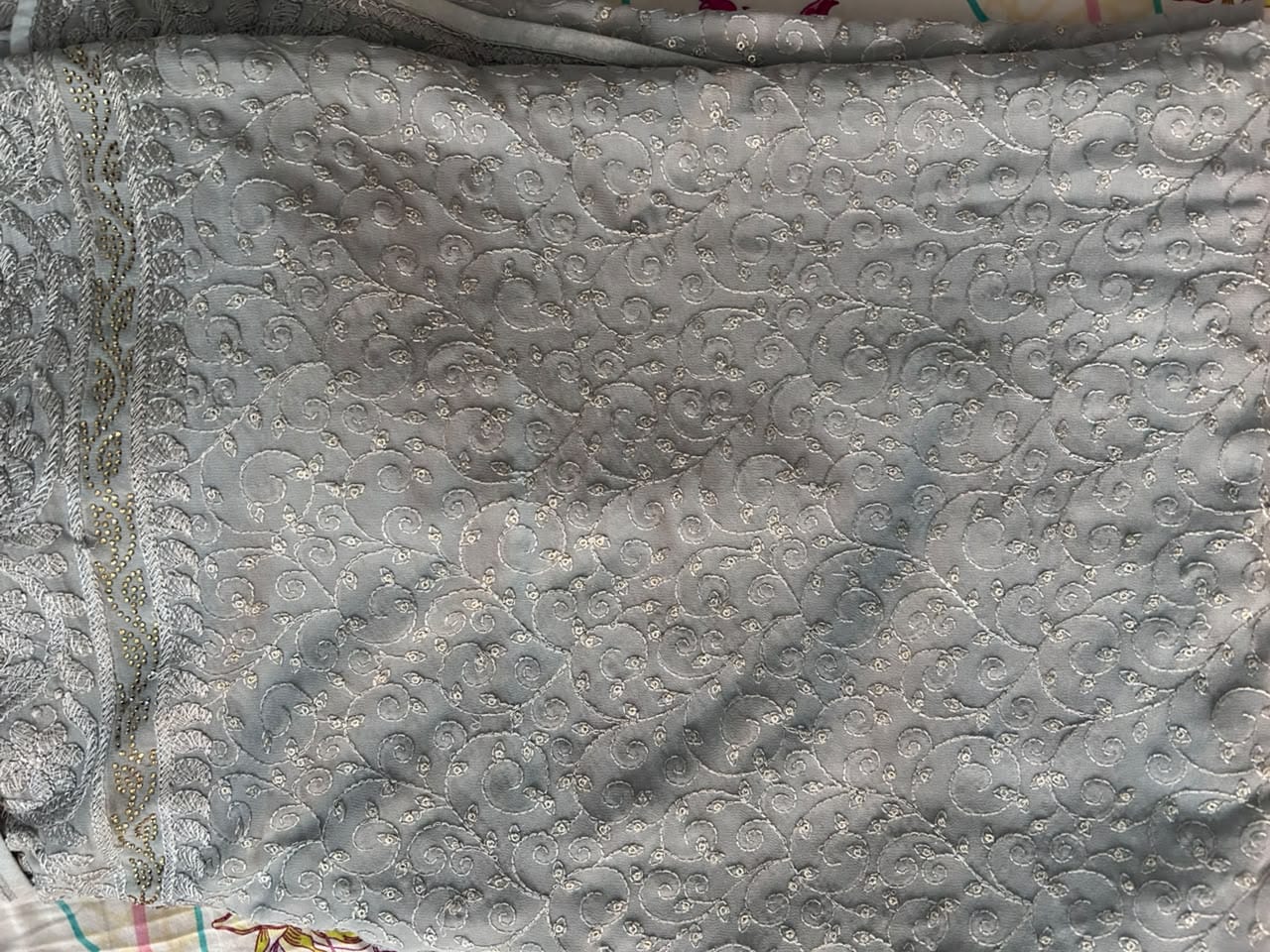 4. Grey Georgette: The understated modern drape 4. Grey Georgette: The understated modern drape