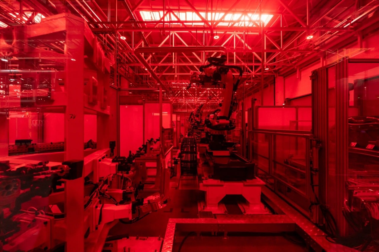 Robotic arms on the production line of a Volkswagen Anhui Automotive factory in Hefei last year. Robotic arms on the production line of a Volkswagen Anhui Automotive factory in Hefei last year.
