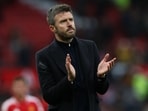 Michael Carrick is not surprised to remain at Manchester United despite the winless run.(AFP)