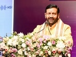 During his Gujarat visit, Saini held one-to-one meetings with various industrialists and investors and invited them to expand their businesses in Haryana. (HT File)