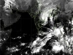 The IMD in its latest update on the cyclone said the storm had “moved nearly northwards with the speed of 15 kmph” late on Wednesday.(IMD)