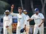 Tanush Kotian claimed a 10-wicket haul against Haryana. Tanush Kotian claimed a 10-wicket haul against Haryana.
