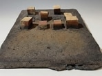 Rahul Kumar’s Calendar Bound by Fire explores the passage of time.