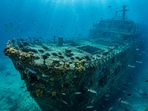 From Navy transport to an underwater landmark.
