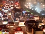 Festive crowds, security deployment ahead of protests clog roads across Delhi