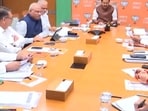 BJP President Nitin Nabin Meets National General Secretaries Ahead of INDIA Bloc Rally