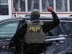 Details of ICE agents were also leaked as data on DHS employees was released online. (REUTERS)