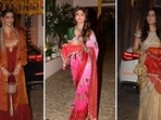Sonam Kapoor, Shilpa Shetta and Mira Rajput arrive for at Anil Kapoor's Juhu residence to celebrate karwa chauth. (Instagram)