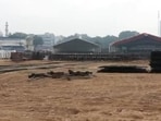 Delhi: Preparations Underway at Ramlila Maidan for INDIA Bloc’s November 1 Rally