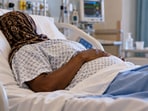 A 42-year-old woman in Somaliland was found to have carried a calcified fetus in her abdomen for three years.(Representational image generated using AI)