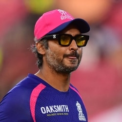 Rajasthan Royals head coach Kumar Sangakkara 