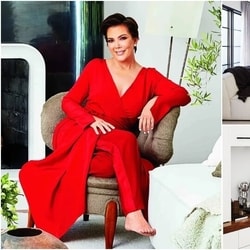 A look inside Kris Jenner's home. 