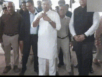 Delhi minister reviews flyover work at Chirag Delhi, discusses progress with officials