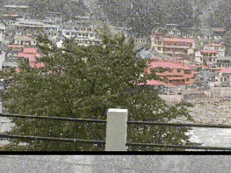Uttarakhand weather: fresh snowfall at Gangotri Dham brings temperatures down
