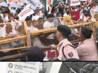 Patna: Bihar police SI aspirants demand withdrawal of mains exam cancellation