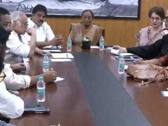 INDIA Bloc Leaders Meet at Mallikarjun Kharge’s Residence Ahead of November 1 Rally
