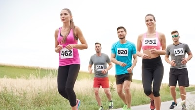 Marathon runners, be cautious when drinking a lot of water. (Picture credit: Freepik) Marathon runners, be cautious when drinking a lot of water. (Picture credit: Freepik)