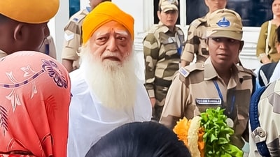 Asaram was sentenced to life imprisonment in a 2013 rape case by a court in Gandhinagar, Gujarat. He is also serving a life sentence in another case of raping a minor girl at his ashram in Rajasthan's Jodhpur in 2013. (PTI)