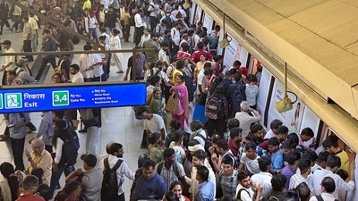 The move comes as the concert is expected to draw approximately 70,000 spectators, many of whom are likely to rely on the metro to reach the venue and return home after the event. (Representative Image/Hindustan Times) The move comes as the concert is expected to draw approximately 70,000 spectators, many of whom are likely to rely on the metro to reach the venue and return home after the event. (Representative Image/Hindustan Times)