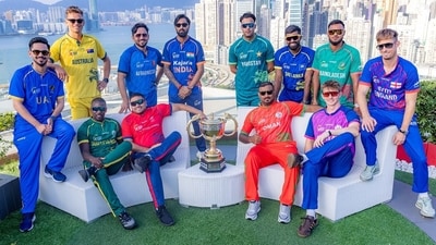 Captains pose with the trophy for the Hong Kong Sixes 2026 edition (Hong Kong Sixes/Instagram) Captains pose with the trophy for the Hong Kong Sixes 2026 edition (Hong Kong Sixes/Instagram)