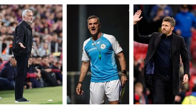 Like Jose Mourinho, Panagiotis Dilmperis and Michael Carrick need to find a way. (@mohunbagansg on X, AP and AFP.) Like Jose Mourinho, Panagiotis Dilmperis and Michael Carrick need to find a way. (@mohunbagansg on X, AP and AFP.)