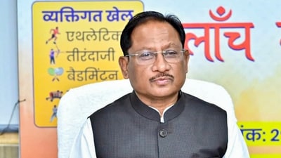 Chhattisgarh Chief Minister Vishnu Deo Sai. (PTI) Chhattisgarh Chief Minister Vishnu Deo Sai. (PTI)