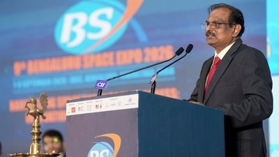 ISRO chairman Dr V Narayanan said the GSLV-F18 mission would place NVS-03 into a Geosynchronous Transfer Orbit. (PTI) ISRO chairman Dr V Narayanan said the GSLV-F18 mission would place NVS-03 into a Geosynchronous Transfer Orbit. (PTI)