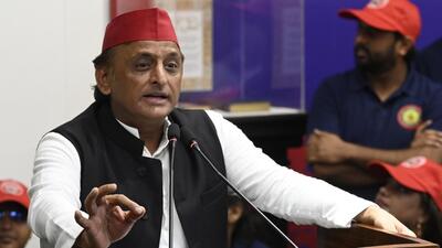 SP chief Akhilesh Yadav said the MLC poll results had written the preface to the 2027 UP Assembly elections. (File) SP chief Akhilesh Yadav said the MLC poll results had written the preface to the 2027 UP Assembly elections. (File)