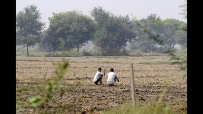 The amendment proposes earmarking residential plots on land adjoining existing village abadi , potentially paving the way for allotments to nearly 12,000 farmers, officials said. (HT Archive) The amendment proposes earmarking residential plots on land adjoining existing village abadi , potentially paving the way for allotments to nearly 12,000 farmers, officials said. (HT Archive)