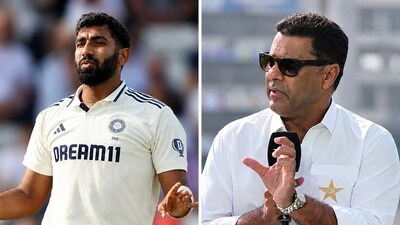 Waqar Younis, however, considers Jasprit Bumrah the world’s best white-ball bowler. (AFP Images) Waqar Younis, however, considers Jasprit Bumrah the world’s best white-ball bowler. (AFP Images)