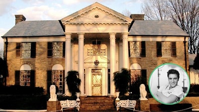 Graceland, Elvis Presley’s iconic Memphis home, reflecting the legendary singer’s enduring legacy and the historic estate closely associated with his life and career. (Wikimedia Commons.) Graceland, Elvis Presley’s iconic Memphis home, reflecting the legendary singer’s enduring legacy and the historic estate closely associated with his life and career. (Wikimedia Commons.)