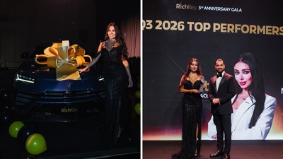 A Dubai real estate firm gave a Lamborghini Urus to their top performing agent A Dubai real estate firm gave a Lamborghini Urus to their top performing agent