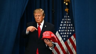 US President Donald Trump. (AFP) US President Donald Trump. (AFP)