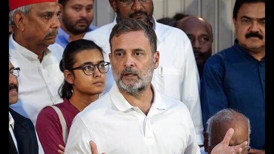 Congress leader Rahul Gandhi. (ANI)