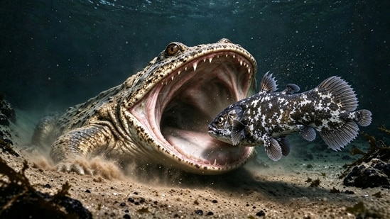 A 237-million-year-old fossil revealed how an ancient amphibian adapted to life in the ocean despite its unusual biology.