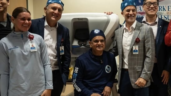 An Indian-origin surgeon performed a robotic operation on a cancer patient at a hospital 35 miles away in a first for the US. (AdventHealth)