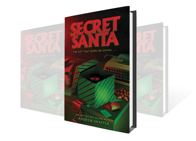 Lussi Meyer is gifted a demonic doll by a co-worker in Andrew Shaffer’s Secret Santa.