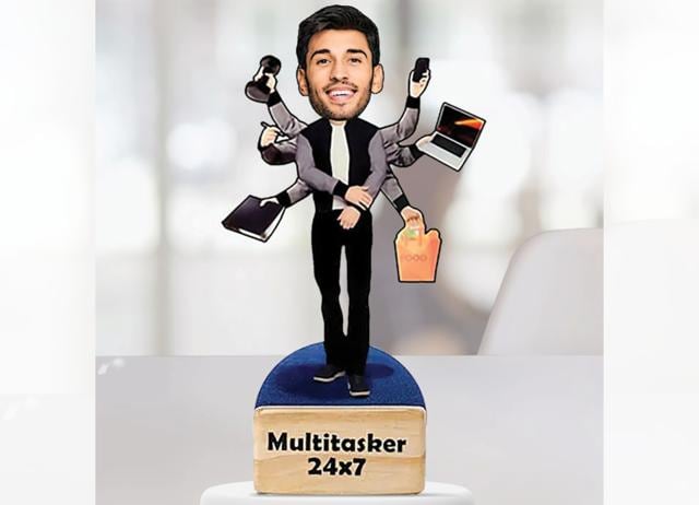 Caricatures are so overdone. (VISTAPRINT) Caricatures are so overdone. (VISTAPRINT)