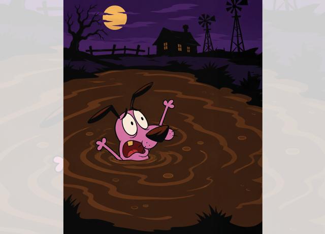 Courage the Cowardly Dog made 1990s kids believe that quicksands were common. They aren’t. Courage the Cowardly Dog made 1990s kids believe that quicksands were common. They aren’t.