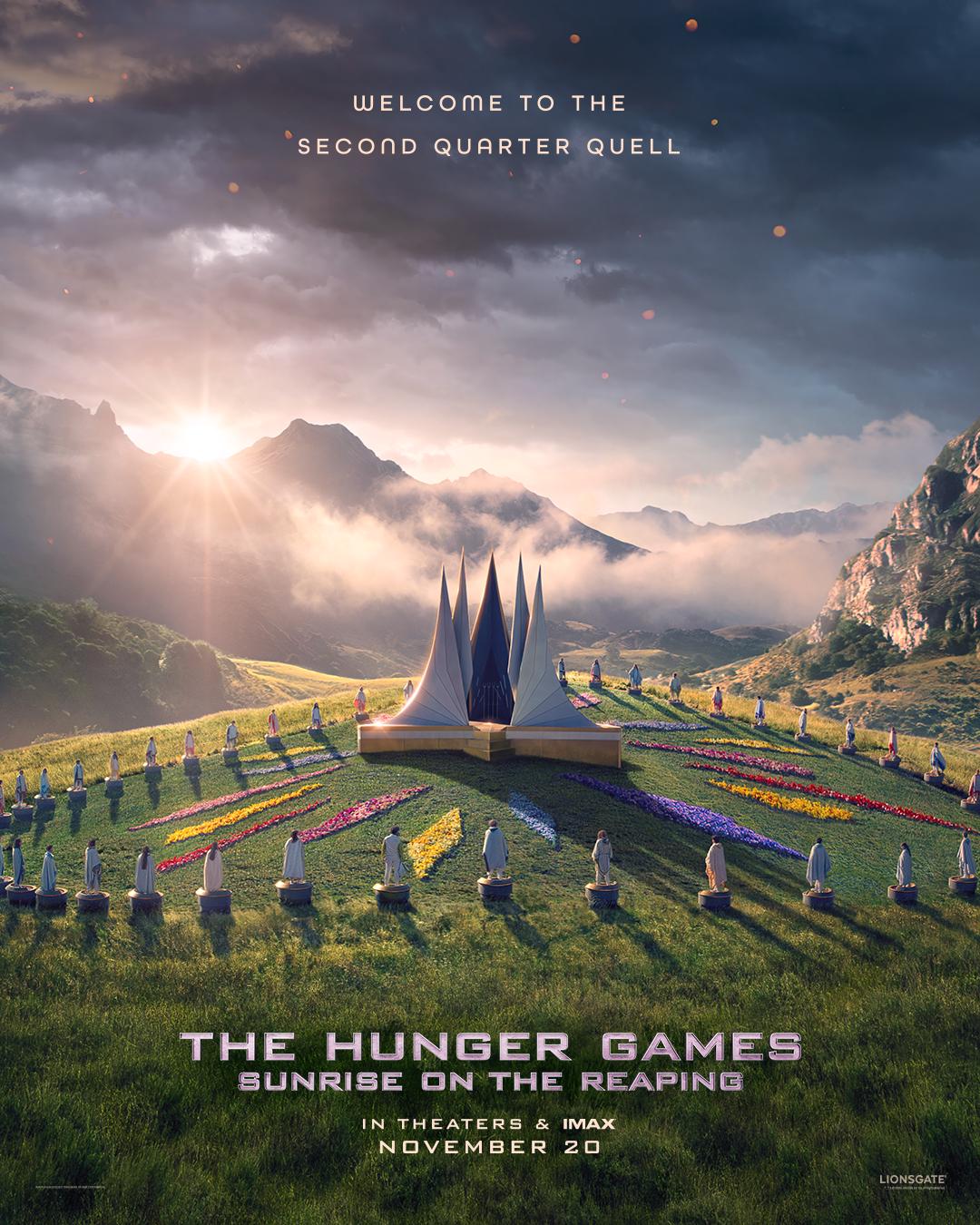 Sunrise on the Reaping movie poster. Sunrise on the Reaping movie poster.