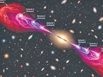 The newly discovered galaxy is the first to show evidence of four.