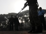 A paramilitary personnel (HT FILE PHOTO)