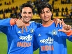 Abhishek Sharma and Vaibhav Sooryavanshi had a big partnership in the third game.